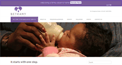 Desktop Screenshot of bethanyhouseservices.org
